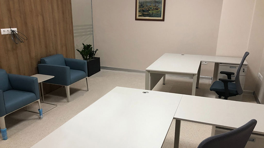 TCMB Merkez Bankası Şoförler Odası panoramik iç mekan görünümü - tamamlanmış proje